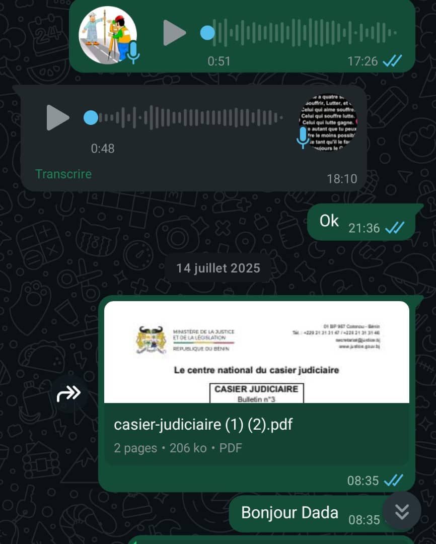 Photo de Démarche administrative : Casier judiciaire